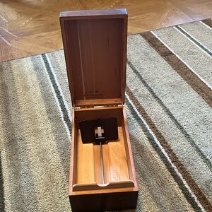 Vintage index card holder